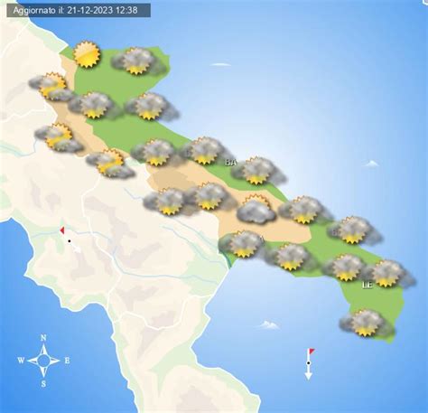 Surbo, Puglia, Italia Previsioni meteo tre giorni 